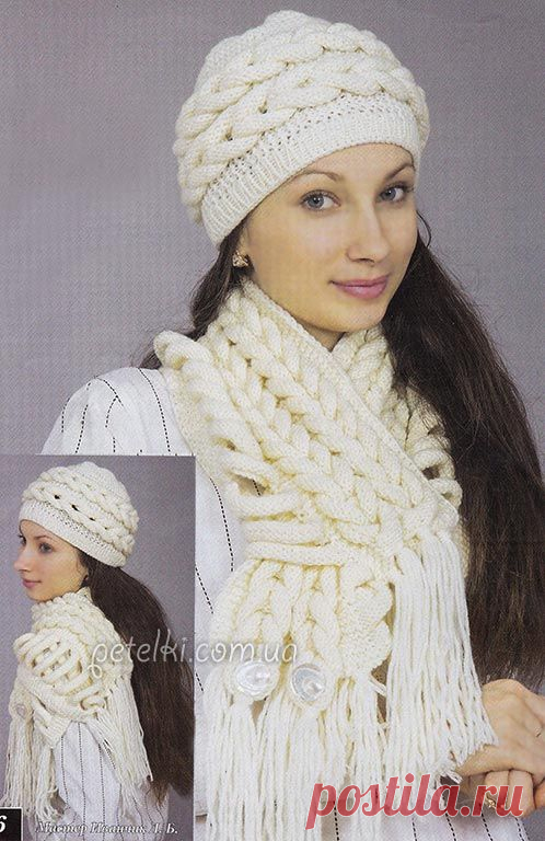 Вяжем шарфы, снуды, палантины, шали » Страница 4