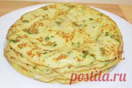 Блинчики из кабачков | Самые вкусные кулинарные рецепты