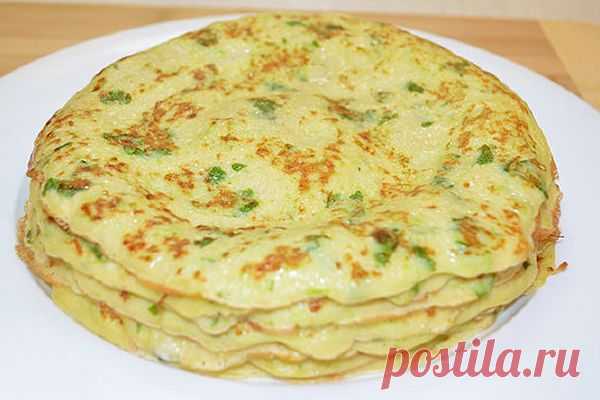 Блинчики из кабачков | Самые вкусные кулинарные рецепты