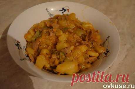 Азу из говядины с солеными огурчиками. - Простые рецепты Овкусе.ру