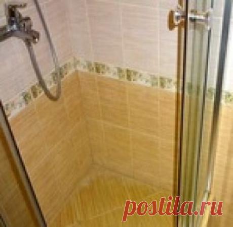 Душевая кабина. Моем. (Полезный совет)