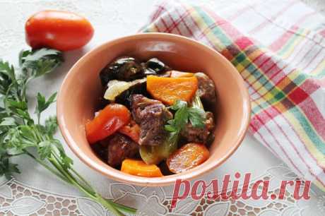 Мясо с овощами в рукаве рецепт с фото пошагово - 1000.menu