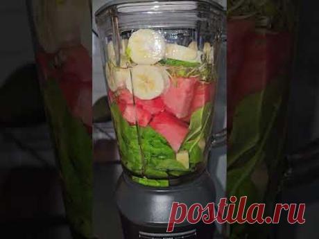 Супер полезное СмуЗи с Арбузом и ростками Брокколи на машине Wilfa👩‍🍳❤️