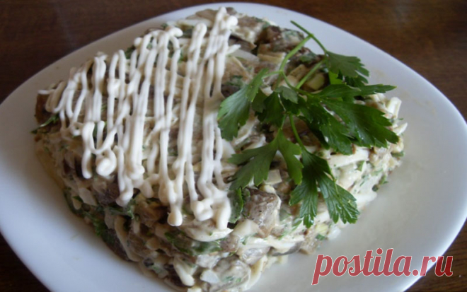 Салат из баклажанов 