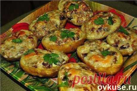 Лодочки из картошки &quot;в мундире&quot; - Простые рецепты Овкусе.ру