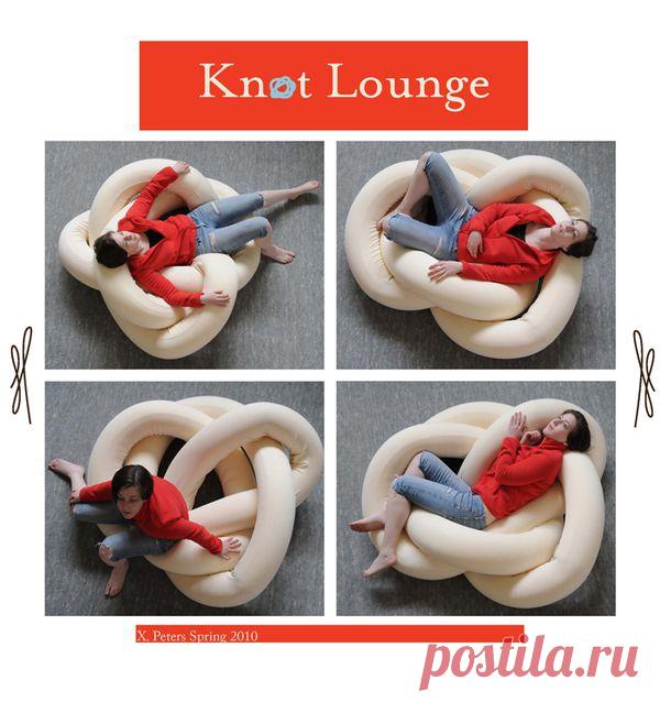 Оригинальная подушка-узел: мастер-класс и идеи | Ladiesvenue