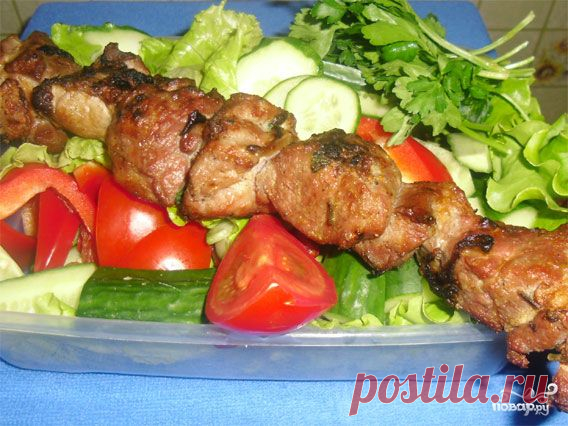 55 салатов к шашлыку - салаты к мясу на природе!.