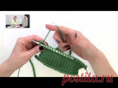 Knitting Help - "Backwards" (or "Mirror") Knitting - YouTube