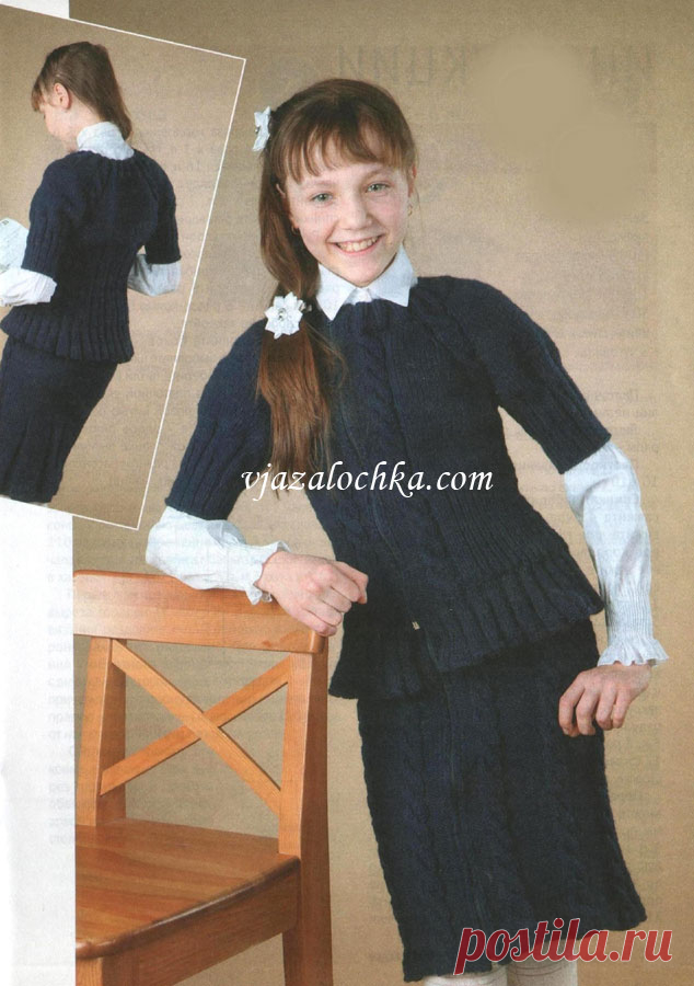 Школьный костюм на девочку