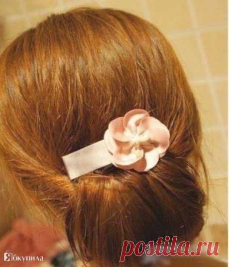 Очень простая и красивая прическа.