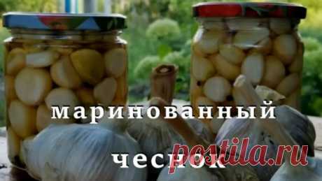ПОТРЯСАЮЩЕ вкусный МАРИНОВАННЫЙ чеснок на зиму - поиск Яндекса по видео