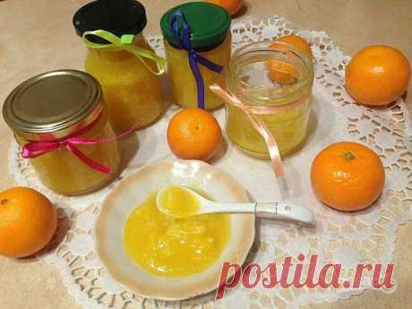 Быстрый мандариновый конфитюр - пошаговый рецепт с фото на Повар.ру