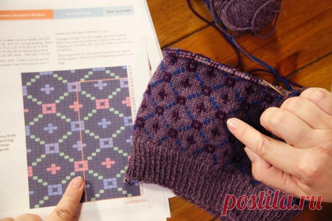 Чтение вязальных диаграмм: как читать вязальную диаграмму Уверенно