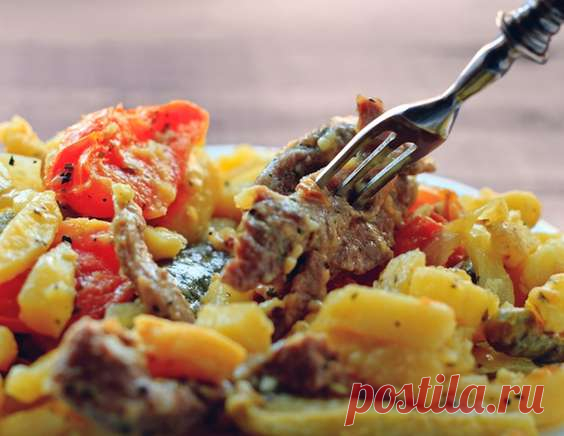 Азу из индейки в мультиварке - рецепт приготовления с фото от Maggi.ru