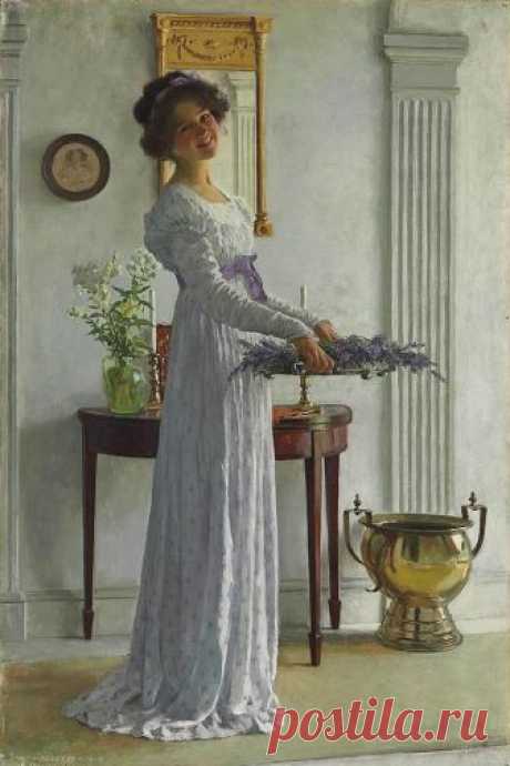 Свежая лаванда. Уильям Генри Маргетсон(1861-1940)