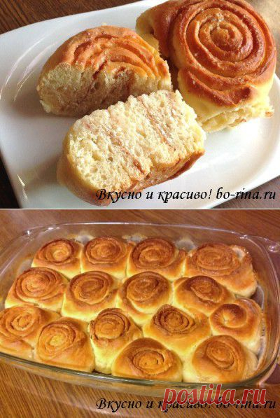 Молочные булочки с корицей | Вкусно и красиво!