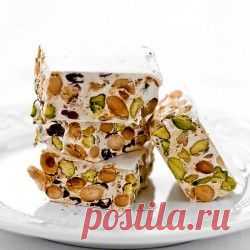 Нуга з горіхами | Кулінарні рецепти з фото – Пательня