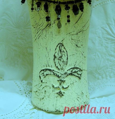 Шедевральная ваза своими руками