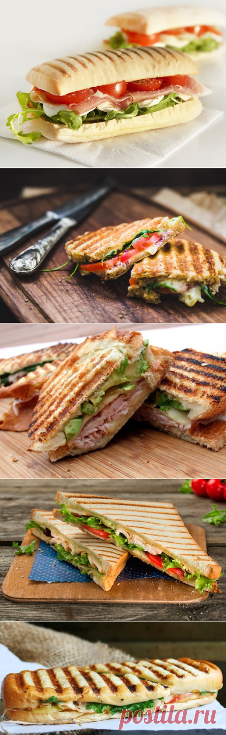 Аппетитные и оригинальные итальянские панини: 5 рецептов — Вкусные рецепты