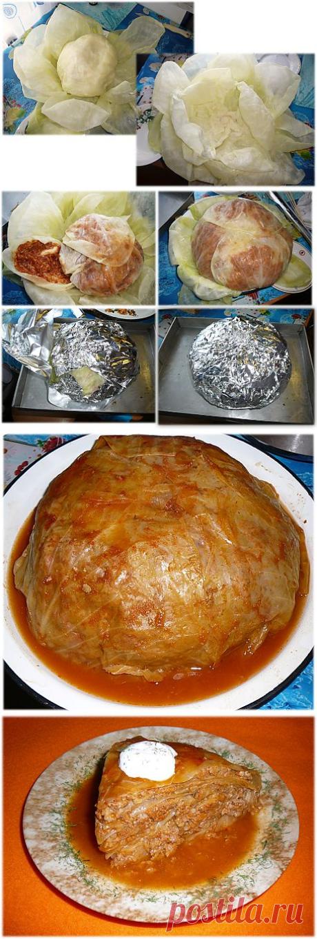 Фаршированная капуста.