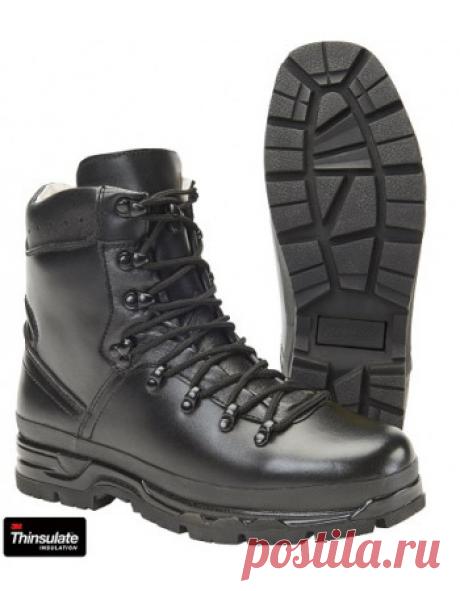 Ботинки BW Bergschuh Brandit, цвет Black