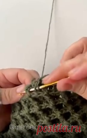"Вафельный " узор