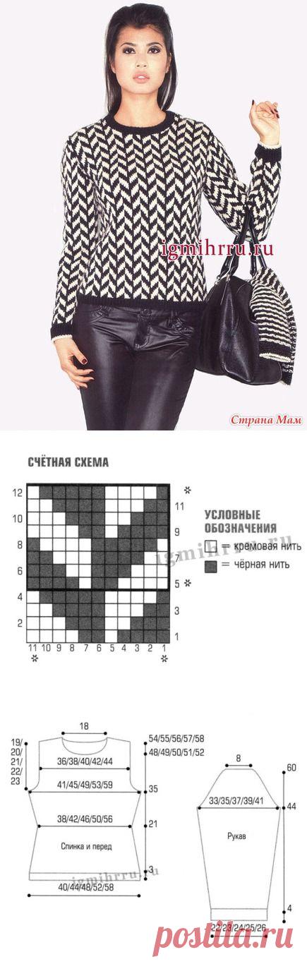 Магия жаккарда - Вязание спицами - Страна Мам