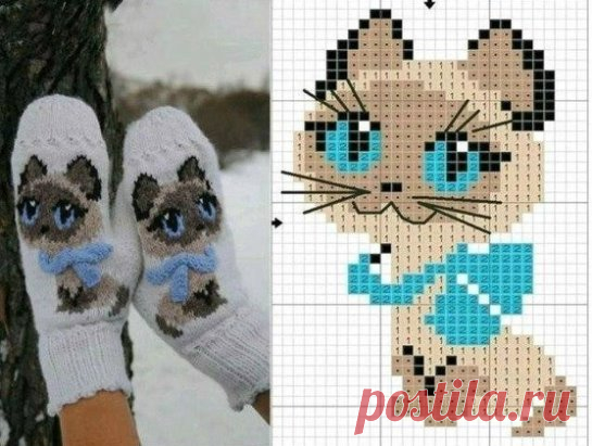 Узор для варежек
