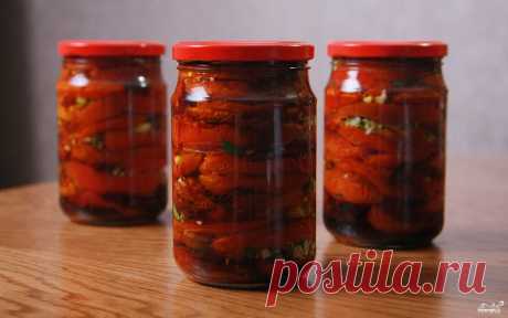 Вяленые помидоры - пошаговый кулинарный рецепт на Повар.ру