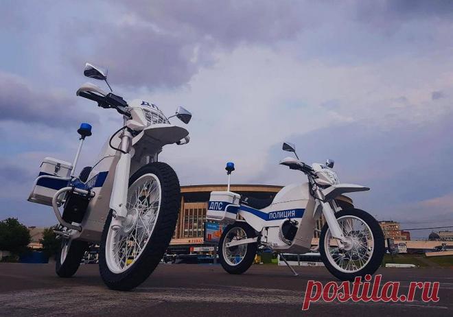 «Калашников» построил электрические мотоциклы для ГИБДД Новинки будут испытаны московскими полицейскими