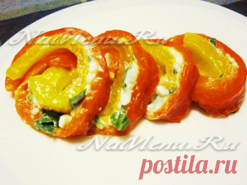 Закуска из болгарского перца