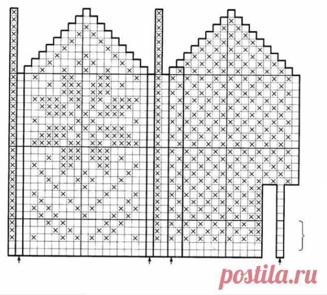 Варежки детские с орнаментом из категории Интересные идеи – Вязаные идеи, идеи для вязания
