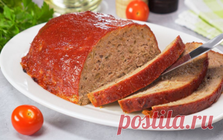 Мясной хлеб из фарша