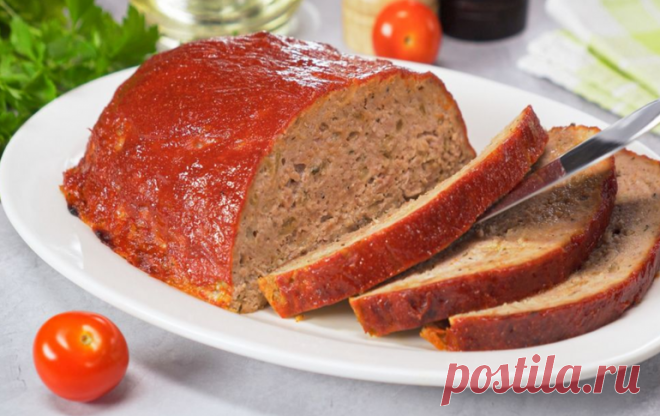Мясной хлеб из фарша