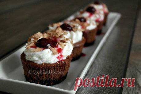 Μπλακ φόρεστ τζιζκέικ cupcakes - cookeatup