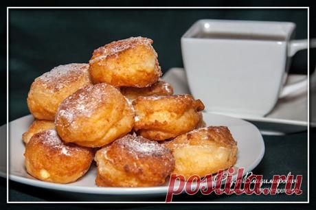 Творожные пончики | Домашние рецепты