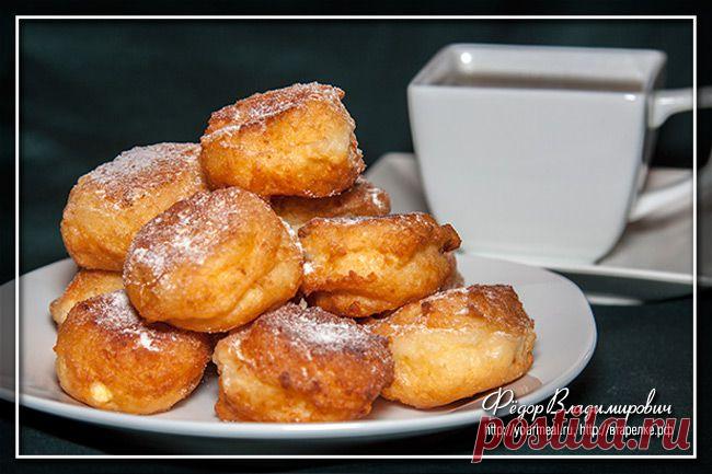 Творожные пончики | Домашние рецепты