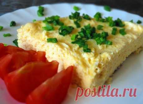 Полезный омлет на завтрак. Необыкновенно быстро, крайне вкусно.