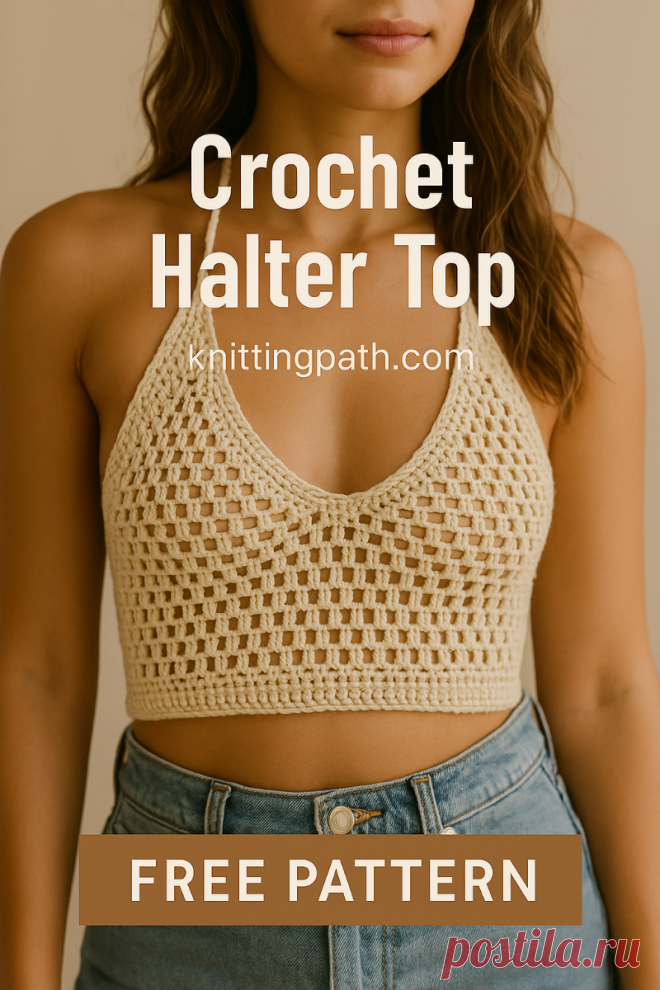 Crochet Halter Top