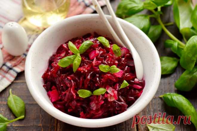Салат «Квартет» из свеклы – всего 4 ингредиента, но выходит обалденно вкусно - Женский журнал