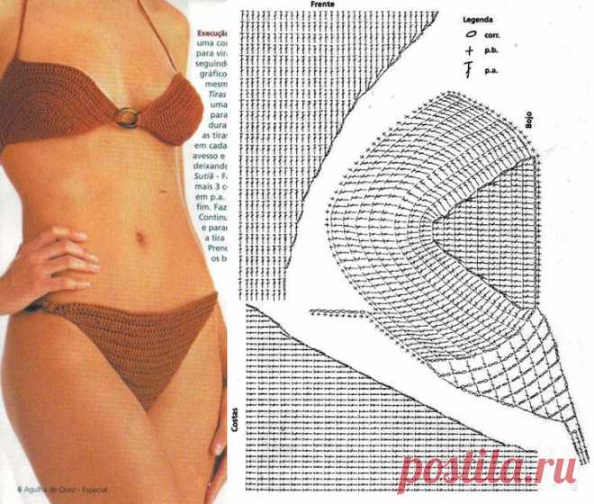 Biquínis de Croché, Esquemas, Modelos e Videos, Confira!!! Faça você mesmo!!! - Mais Aqui!
