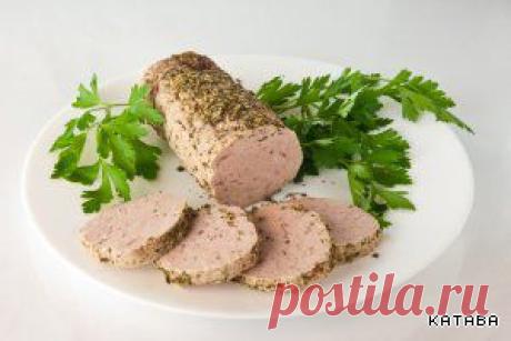 Колбаса домашняя свиная маложирная - кулинарный рецепт