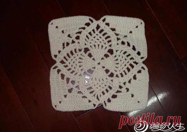 Белое пальто из мотивов крючком. Ажурное женское пальто крючком | Я Хозяйка