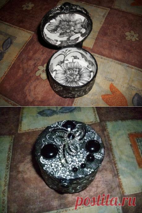 Снова я со своими шкатулками....