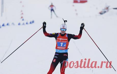 Норвежка Рёйселанн выиграла гонку преследования на этапе Кубка мира по биатлону. Второе место заняла шведка Ханна Эберг, третье - белоруска Динара Алимбекова