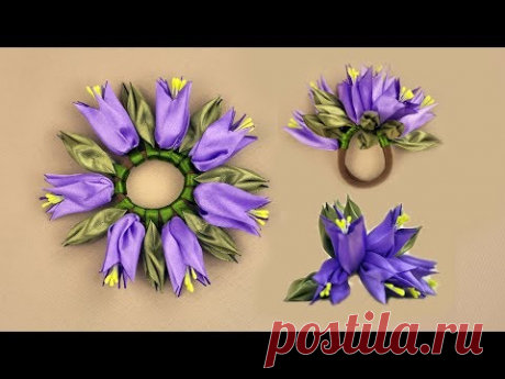 DIY / РЕЗИНКА ТРАНСФОРМЕР / АКСЕССУАРЫ ДЛЯ ВОЛОС / HANDMADE / РУКОДЕЛИЕ / SCRUNCHIE TRANSFORMER