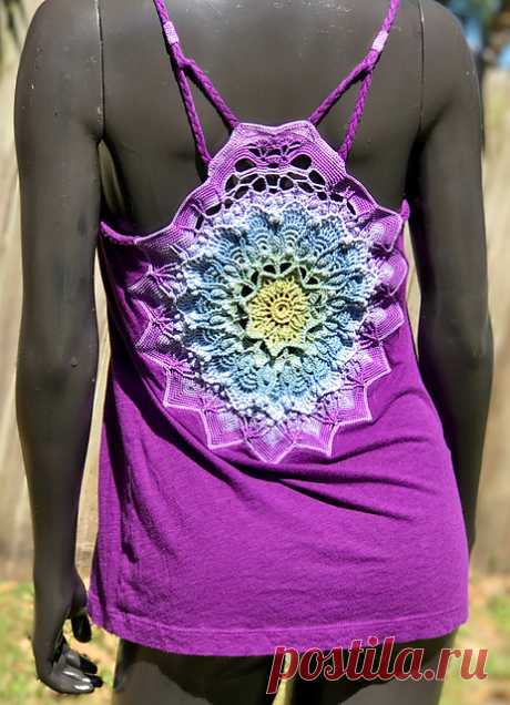 Ravelry: whitney712's Tovi blouse, mandala camisole
