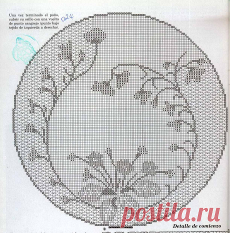 круглая скатерть филейное вязание крючком схемы: 21 тыс изображений найдено в Яндекс.Картинках