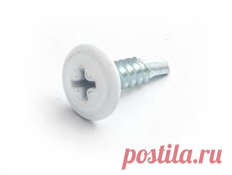 Саморез п/ш сверло окрашенный | Купить саморезы с прессшайбой/цилиндрической головкой оптом, цена