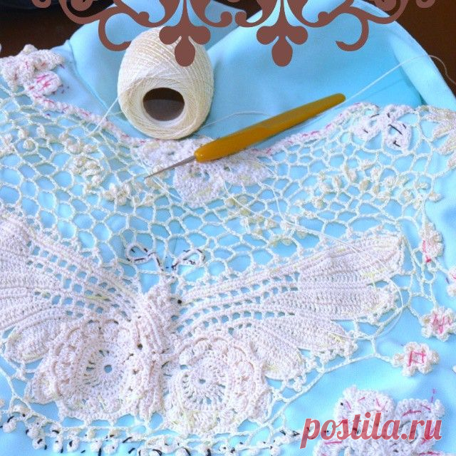 ...dois trabalhos na agulha... double action... #moda #croche #vestidosmaravilhosos #luxury #fashion #handmadeluxurydresses #hautecouture #weeding #noivas #ganchillo #renda #handmade